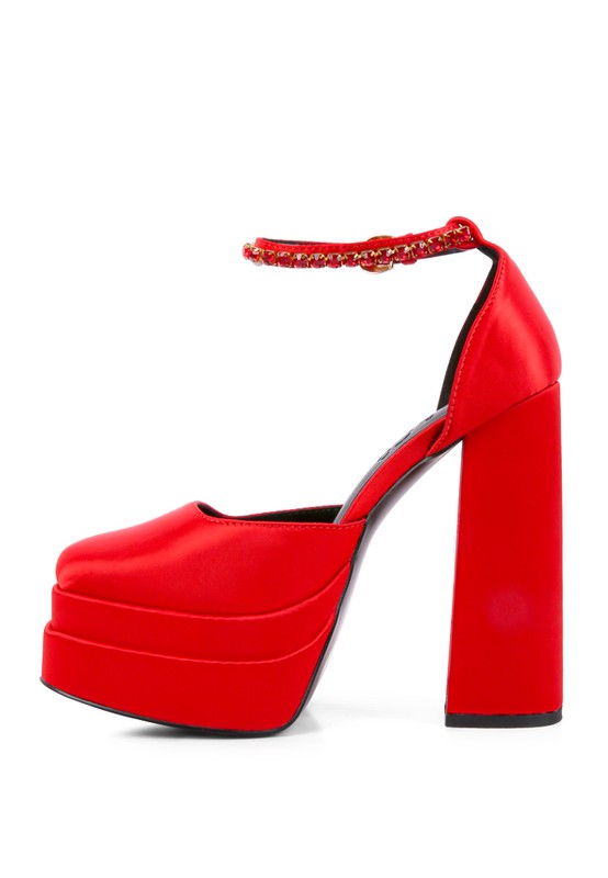 Martini Sky High Platform Sandals - Tigbul's Variety Fashion Shop