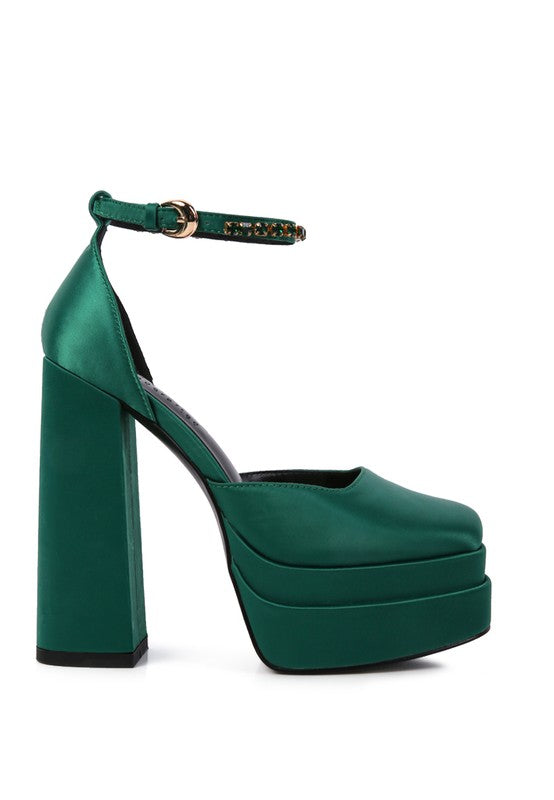 Martini Sky High Platform Sandals - Tigbul's Variety Fashion Shop