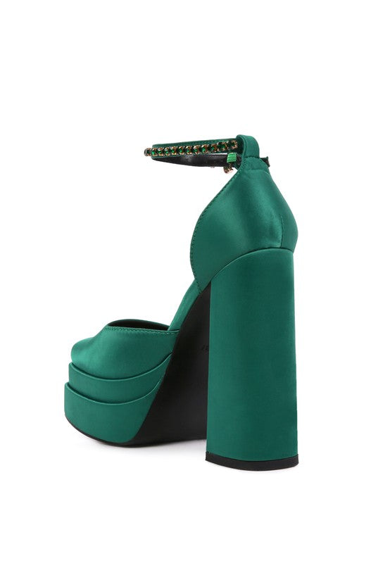 Martini Sky High Platform Sandals - Tigbul's Variety Fashion Shop