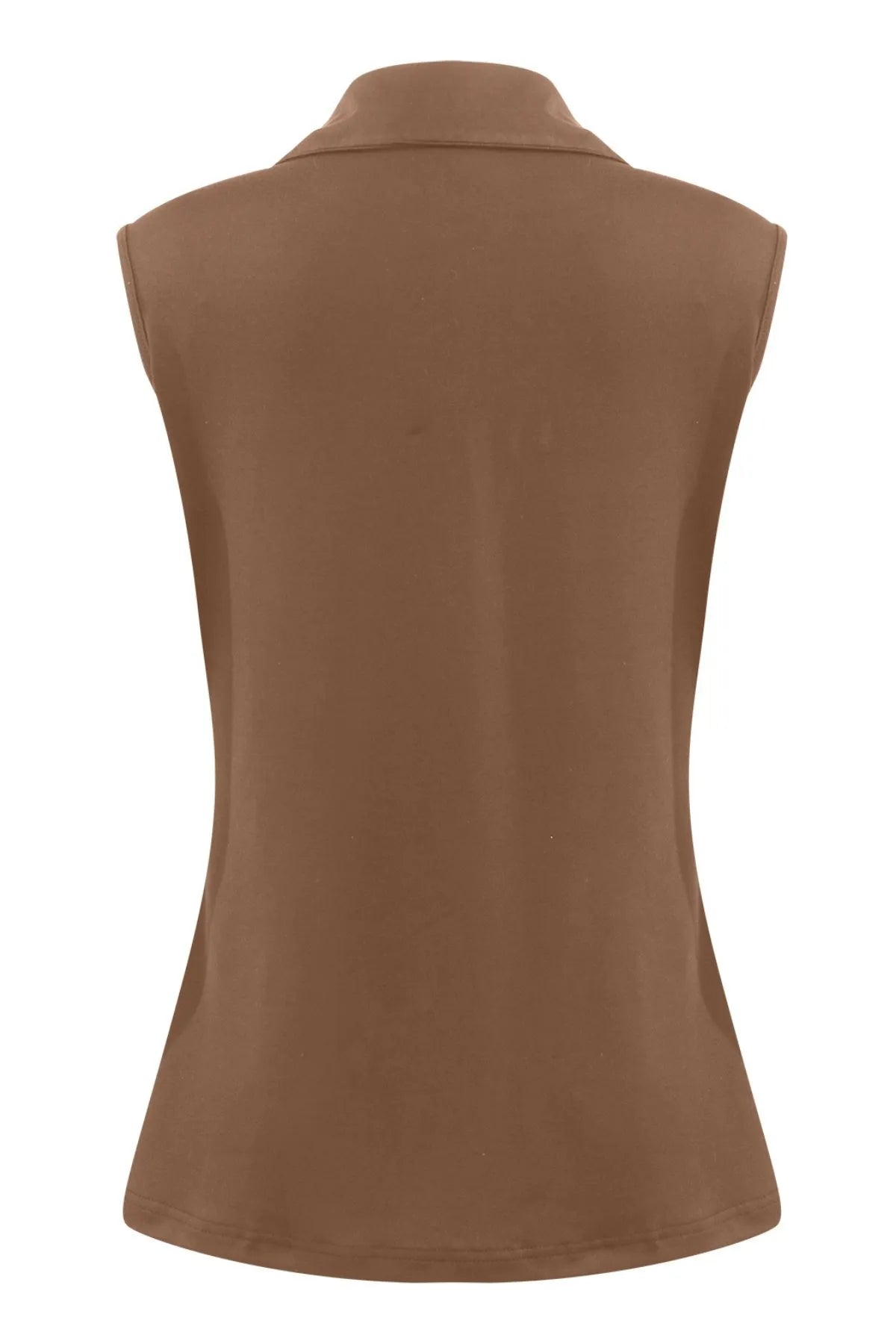 Button Down Sleeveless Top - Tigbul's Variety Fashion Shop