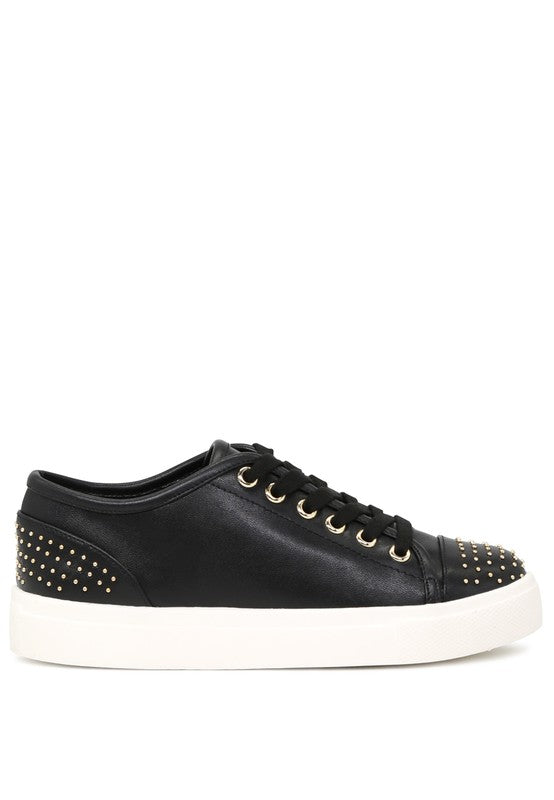 Studded Everday Casual Sneakers - Tigbul's Variety Fashion Shop