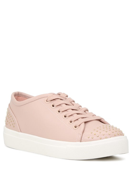 Studded Everday Casual Sneakers - Tigbul's Variety Fashion Shop