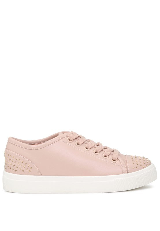 Studded Everday Casual Sneakers - Tigbul's Variety Fashion Shop