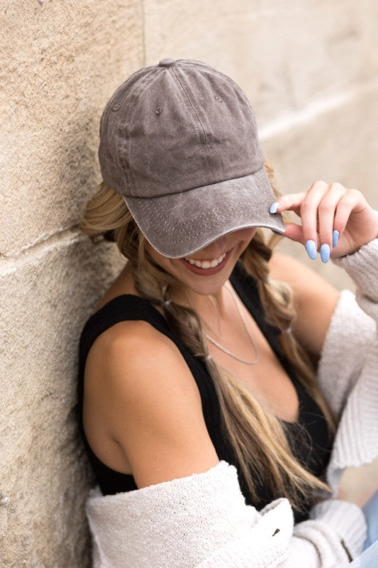 Everyday Washed Ball Cap - Tigbul's Variety Fashion Shop