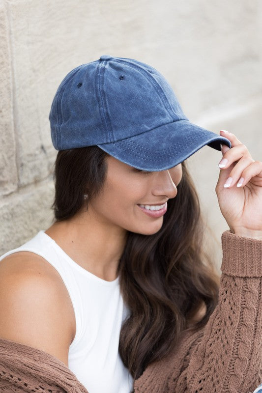 Everyday Washed Ball Cap - Tigbul's Variety Fashion Shop