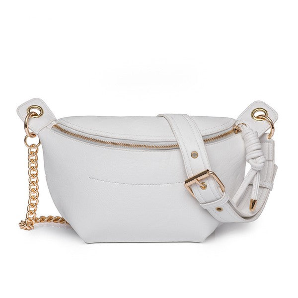Luxe Convertible Sling Belt Bum Bag - Tigbul's Variety Fashion Shop