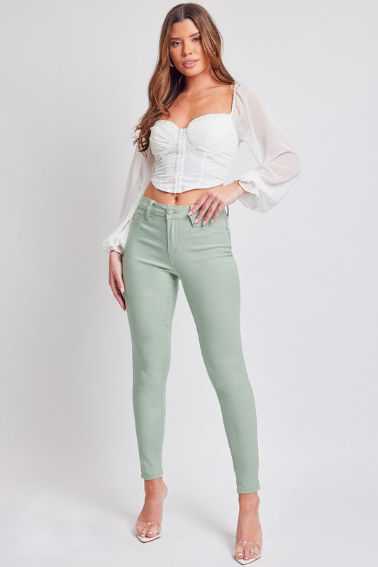 YMI Jeanswear Hyperstretch Mid-Rise Skinny Jeans - Tigbuls Variety Fashion
