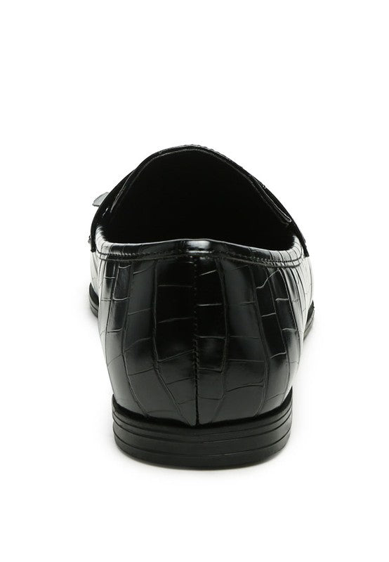 PECKER BLACK PATENT PU EVERYDAY LOAFER - Tigbul's Variety Fashion Shop