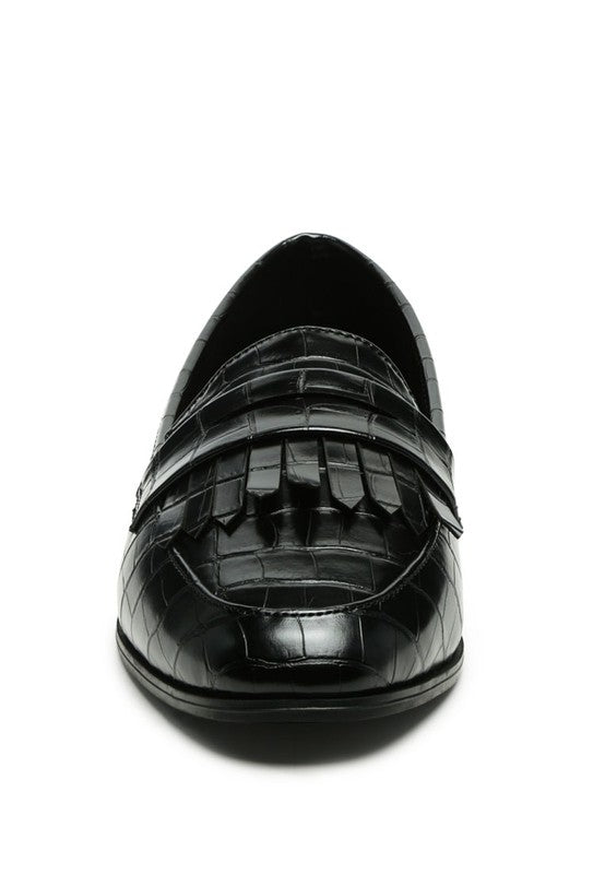 PECKER BLACK PATENT PU EVERYDAY LOAFER - Tigbul's Variety Fashion Shop