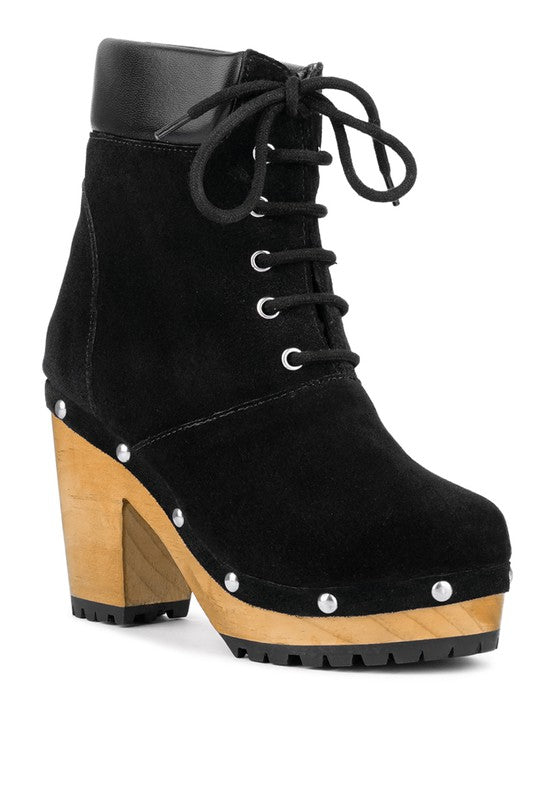 MAAYA Handcrafted Collared Suede Boot - Tigbul's Variety Fashion Shop