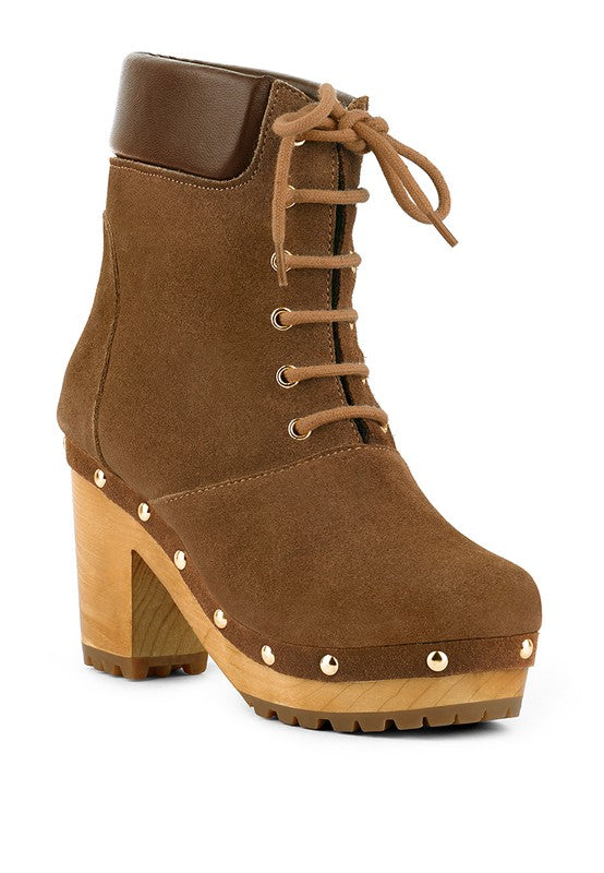 MAAYA Handcrafted Collared Suede Boot - Tigbul's Variety Fashion Shop
