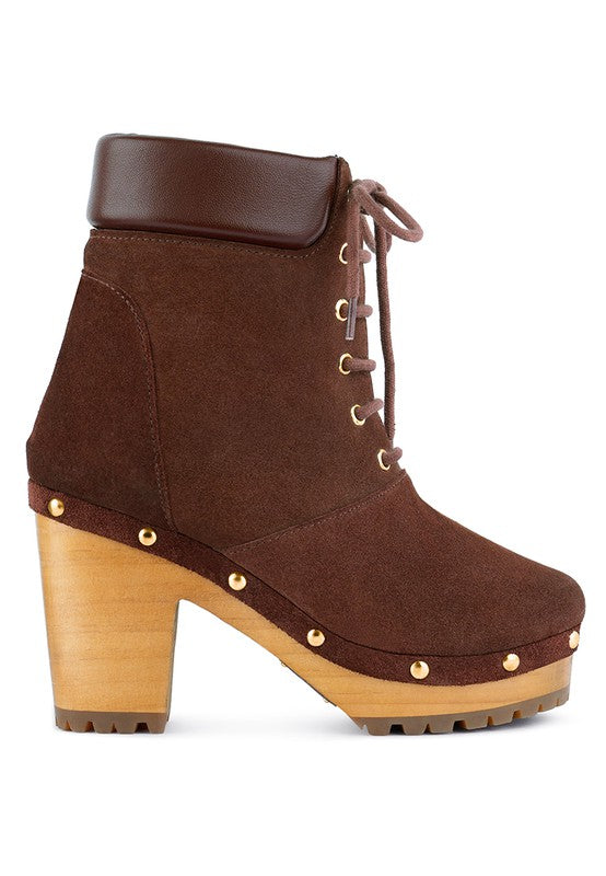 MAAYA Handcrafted Collared Suede Boot - Tigbul's Variety Fashion Shop
