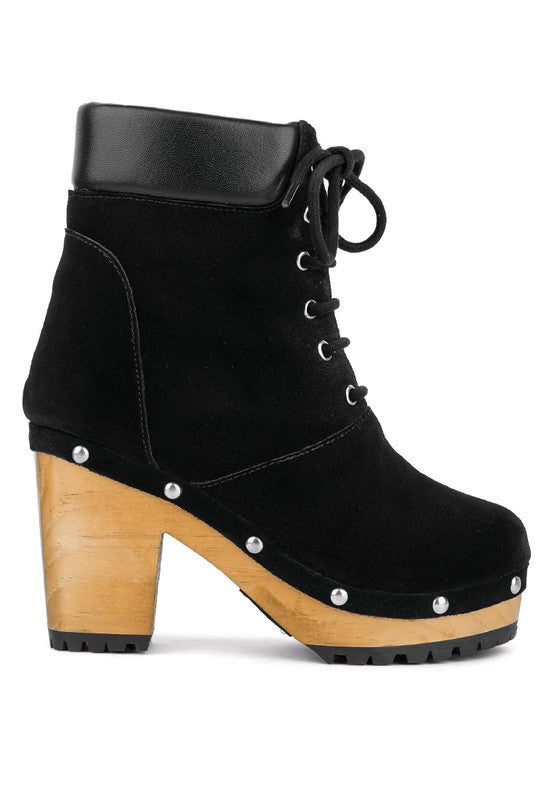 MAAYA Handcrafted Collared Suede Boot - Tigbul's Variety Fashion Shop