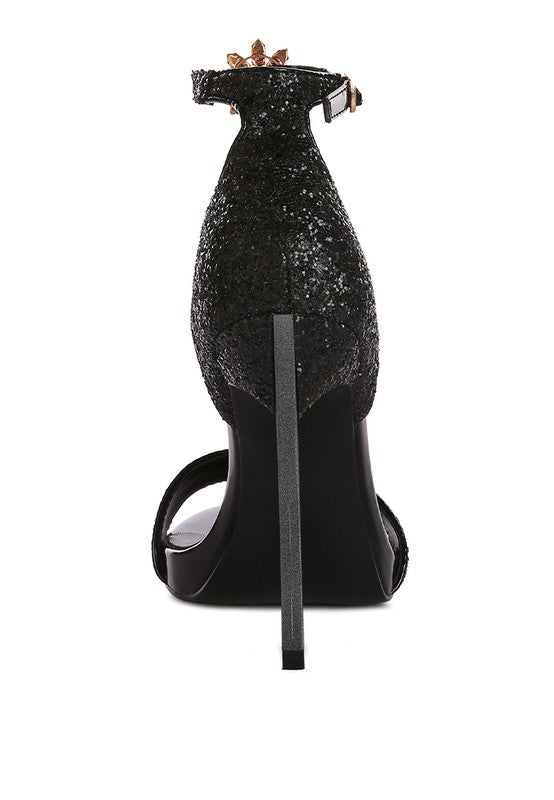Straight Fire High Heel Glitter Stilettos 4.5" Heel - Tigbul's Variety Fashion Shop