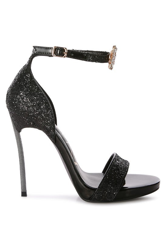 Straight Fire High Heel Glitter Stilettos 4.5" Heel - Tigbul's Variety Fashion Shop