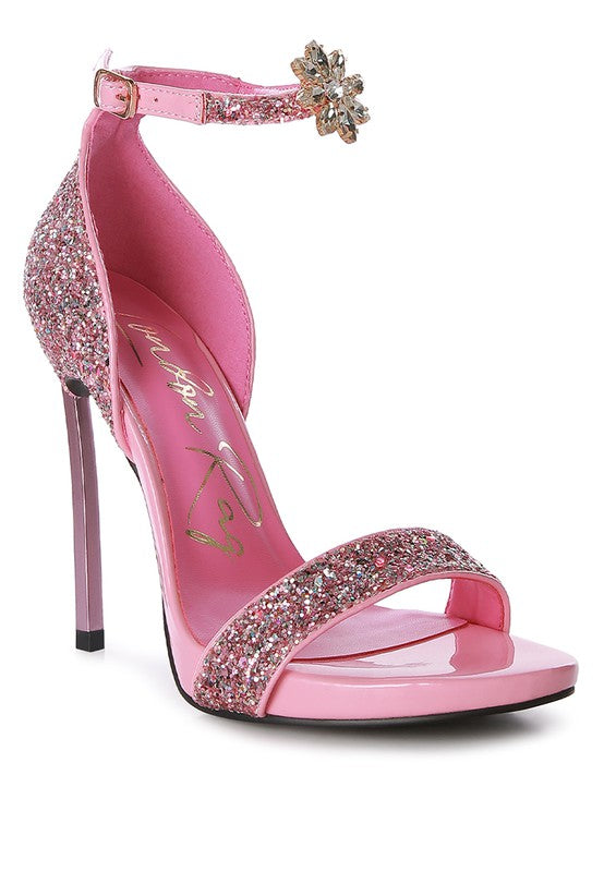 Straight Fire High Heel Glitter Stilettos 4.5" Heel - Tigbul's Variety Fashion Shop