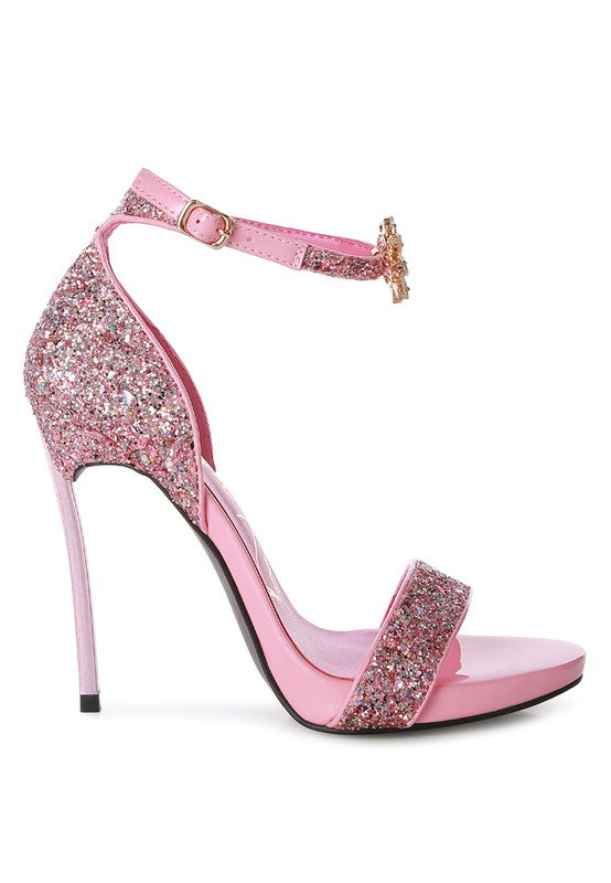 Straight Fire High Heel Glitter Stilettos 4.5" Heel - Tigbul's Variety Fashion Shop