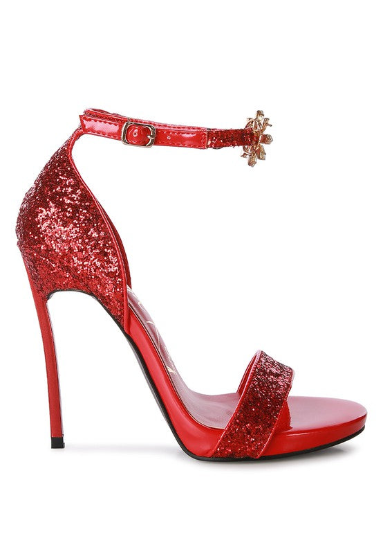 Straight Fire High Heel Glitter Stilettos 4.5" Heel - Tigbul's Variety Fashion Shop