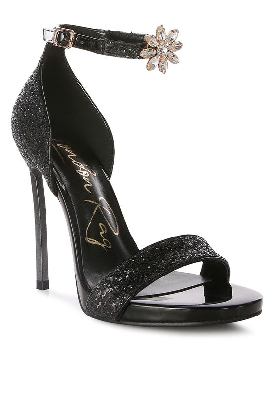 Straight Fire High Heel Glitter Stilettos 4.5" Heel - Tigbul's Variety Fashion Shop