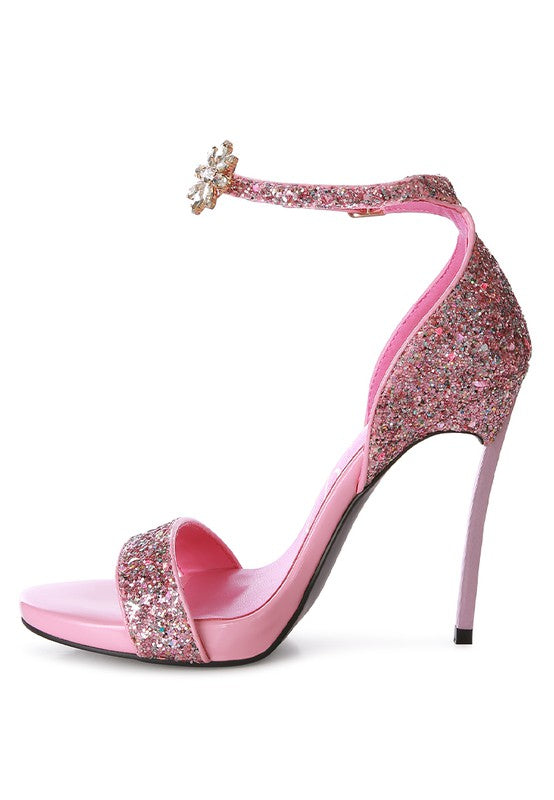 Straight Fire High Heel Glitter Stilettos 4.5" Heel - Tigbul's Variety Fashion Shop
