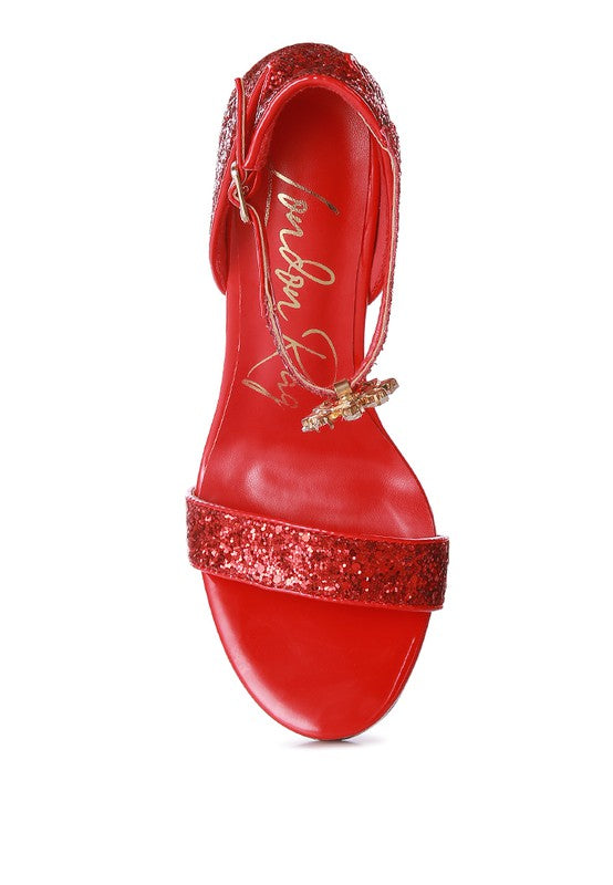 Straight Fire High Heel Glitter Stilettos 4.5" Heel - Tigbul's Variety Fashion Shop