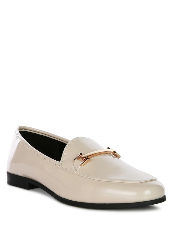 Jolan Faux Leather Semi Casual Loafers - Tigbul's Variety Fashion Shop
