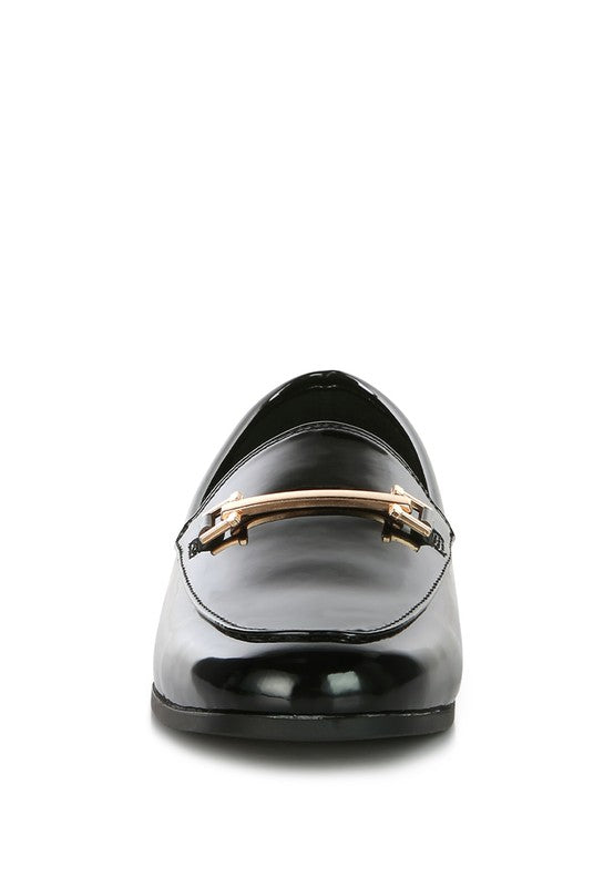 Jolan Faux Leather Semi Casual Loafers - Tigbul's Variety Fashion Shop