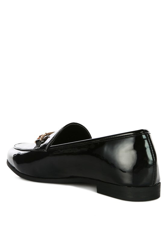 Jolan Faux Leather Semi Casual Loafers - Tigbul's Variety Fashion Shop