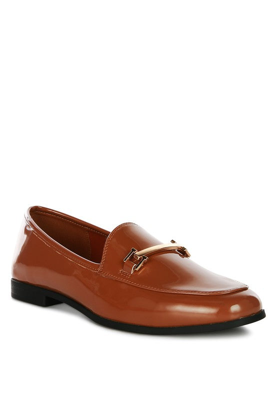 Jolan Faux Leather Semi Casual Loafers - Tigbul's Variety Fashion Shop