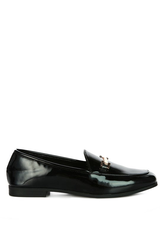 Jolan Faux Leather Semi Casual Loafers - Tigbul's Variety Fashion Shop
