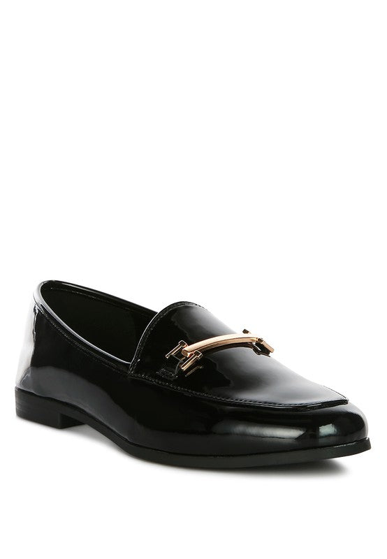 Jolan Faux Leather Semi Casual Loafers - Tigbul's Variety Fashion Shop