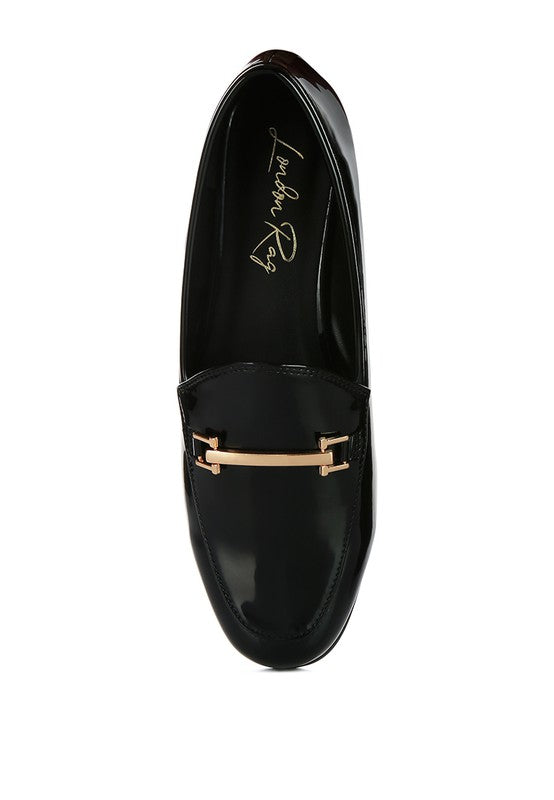 Jolan Faux Leather Semi Casual Loafers - Tigbul's Variety Fashion Shop