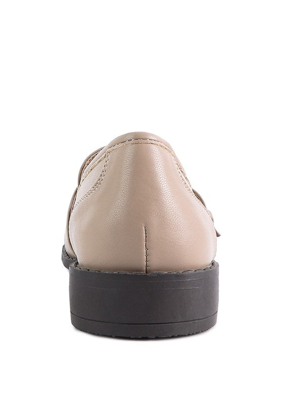 Sheboss Buckle Detail Loafers - Tigbul's Variety Fashion Shop