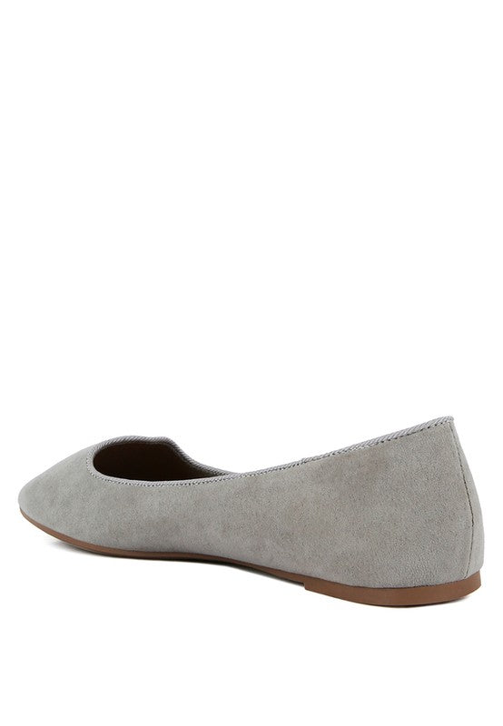 Eyeore Microfiber Casual Ballerinas - Tigbul's Variety Fashion Shop