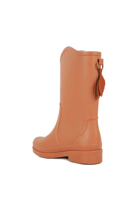 Overcloud Stylish High Rainboots - Tigbul's Variety Fashion Shop