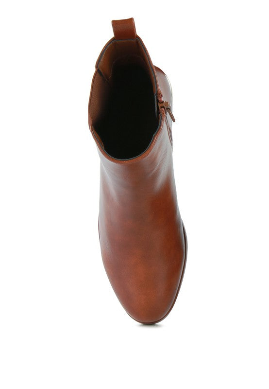 Yacht Winter Basic Ankle Boots - Tigbul's Variety Fashion Shop