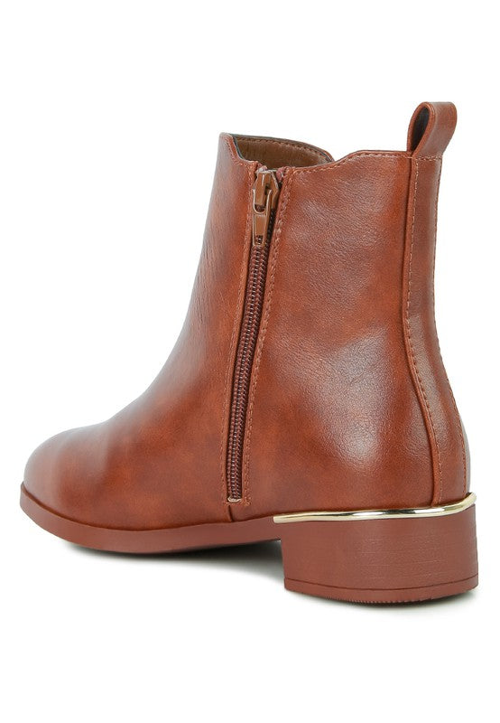 Yacht Winter Basic Ankle Boots - Tigbul's Variety Fashion Shop