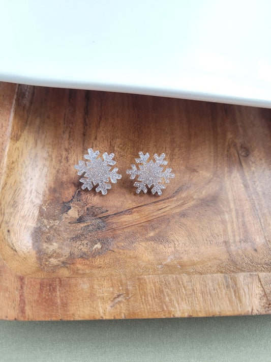 Snowflake Studs - Tigbul's Variety Fashion Shop