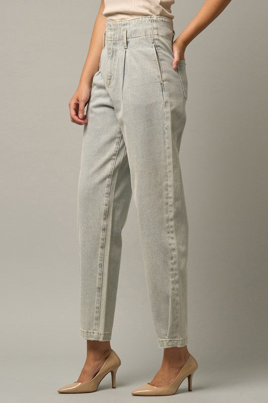 Super High Waist Balloon Jeans - Tigbul's Variety Fashion Shop