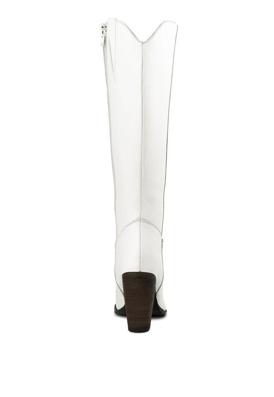 GREAT-STORM Suede Leather Calf Boots - Tigbul's Variety Fashion Shop