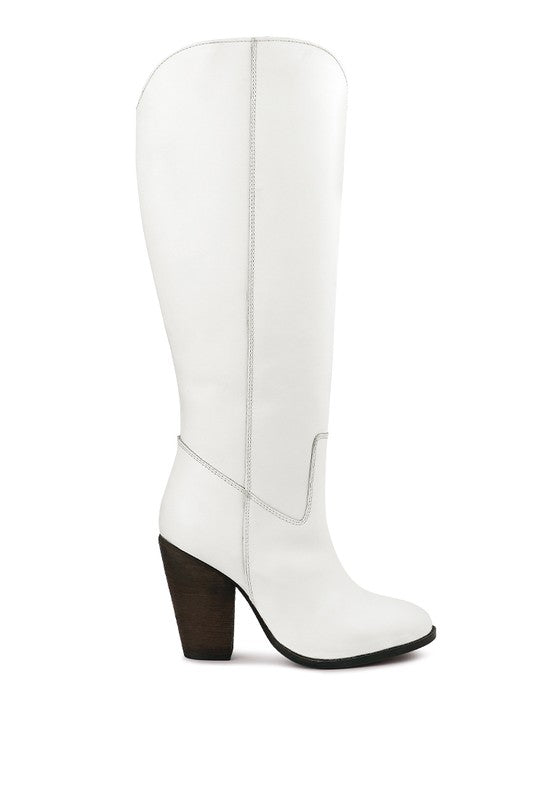 GREAT-STORM Suede Leather Calf Boots - Tigbul's Variety Fashion Shop