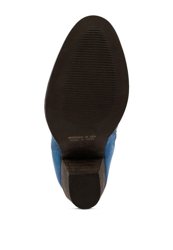 GREAT-STORM Suede Leather Calf Boots - Tigbul's Variety Fashion Shop