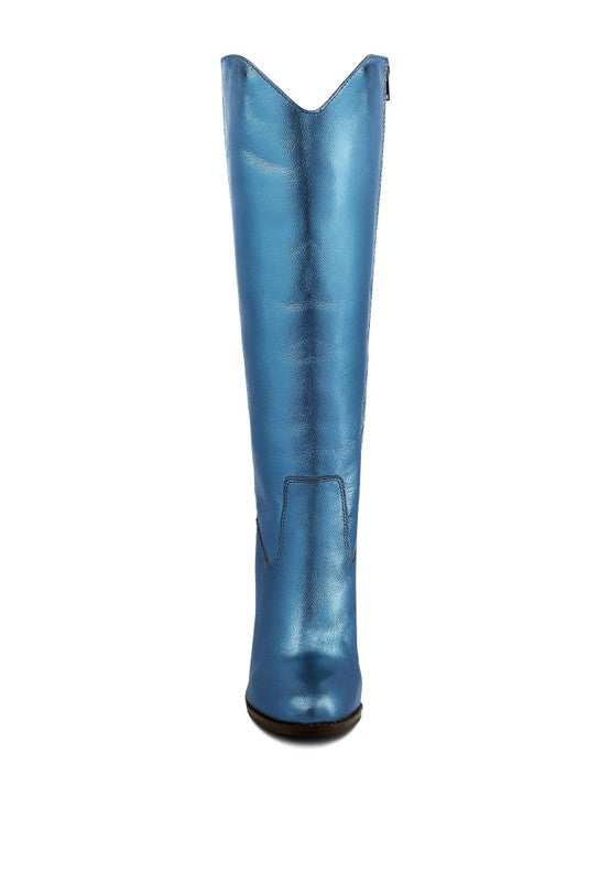 GREAT-STORM Suede Leather Calf Boots - Tigbul's Variety Fashion Shop