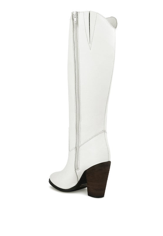 GREAT-STORM Suede Leather Calf Boots - Tigbul's Variety Fashion Shop