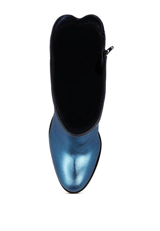 GREAT-STORM Suede Leather Calf Boots - Tigbul's Variety Fashion Shop