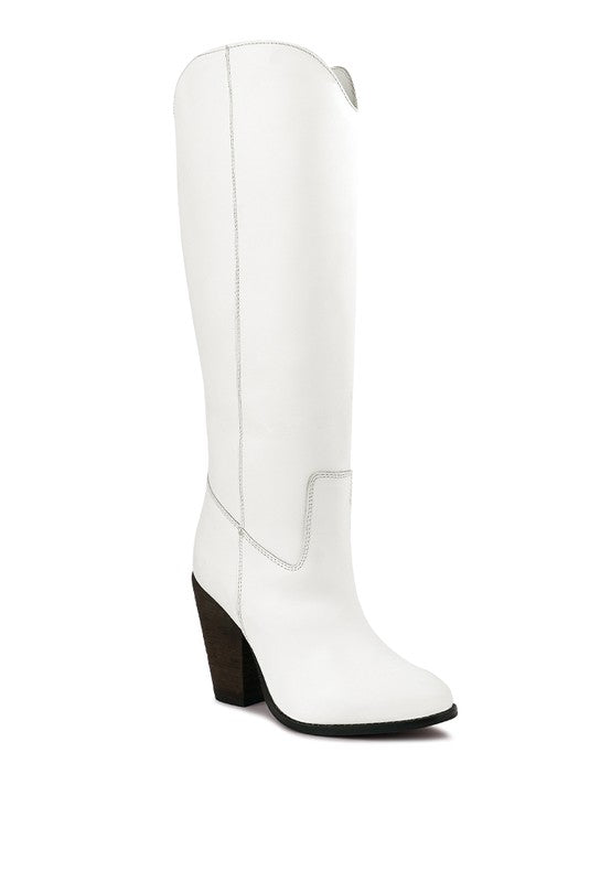 GREAT-STORM Suede Leather Calf Boots - Tigbul's Variety Fashion Shop