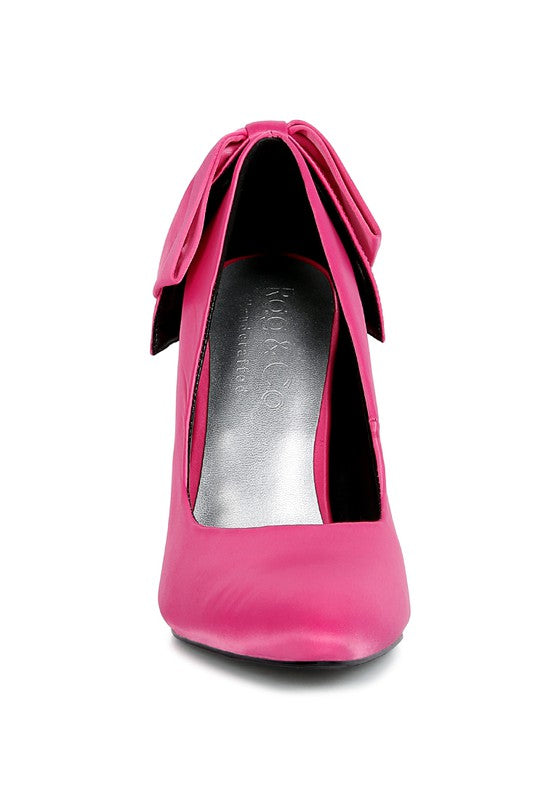 HORNET Satin Stiletto Pump Sandals - Tigbul's Variety Fashion Shop
