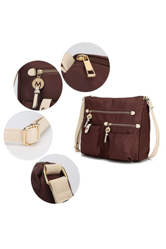 MKF Collection Serena Color Block Shoulder by Mia - Tigbul's Variety Fashion Shop