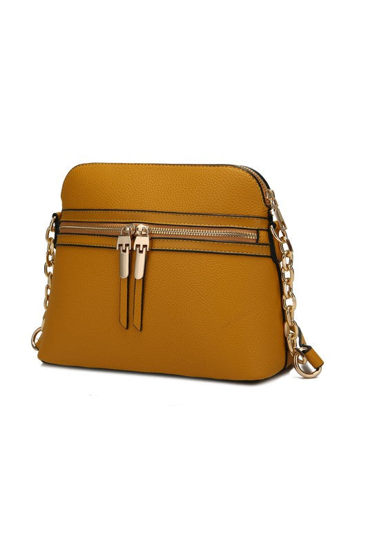 MKF Collection Kelis Solid Crossbody bag by Mia K - Tigbul's Variety Fashion Shop