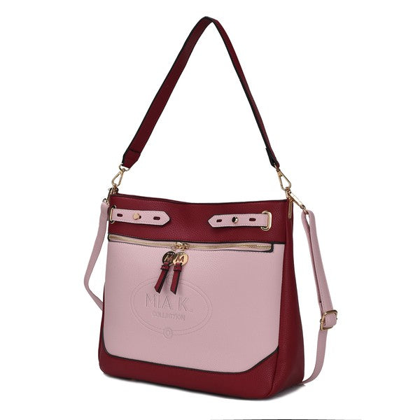 MKF Collection Evie two tone Shoulder bag by Mia k - Tigbul's Variety Fashion Shop